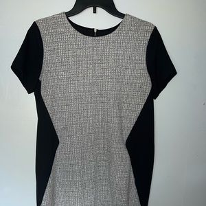 Metaphor Black and White Mini Dress